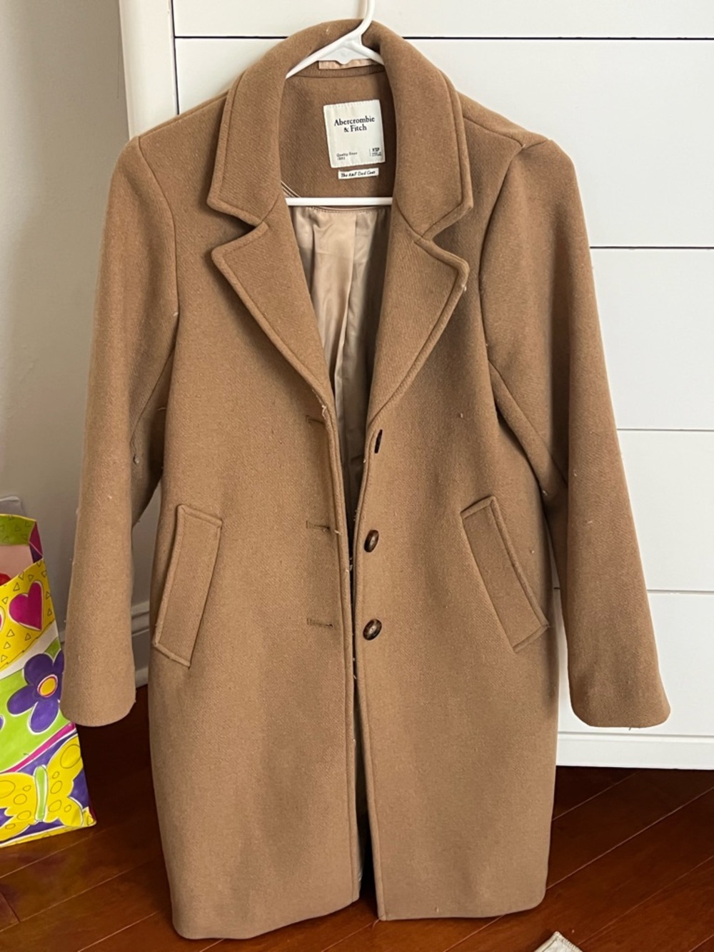 Abercrombie & Fitch Long Dad Coat